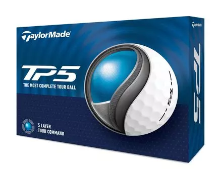 TAYLOR MADE TMJ24 TP5 JPN 12 предметов Teepee Five Golf Ball 2024 Модель Белый