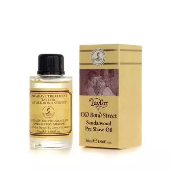 Taylor of Old Bond Street Sandalwood Pre-Shave Oil Shaving Foam Shaving Cream 30ml, 1 piece