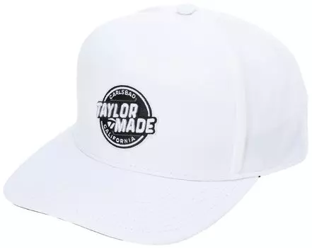 [TaylorMade] Кепка Lifestyle Horizon Snapback белая свободного размера для мужчин 24SS JE816