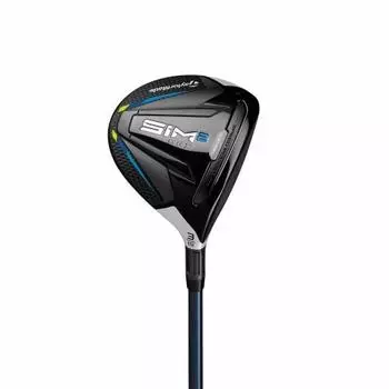 TAYLORMADE SIM2MAX Fairway Wood [Модель с оригинальным каталожным древком] TENSEIBLUETM50 Carbon Shaft Мужская клюшка для гольфа, левая, угол наклона: 18 градусов W#5 Flex: р