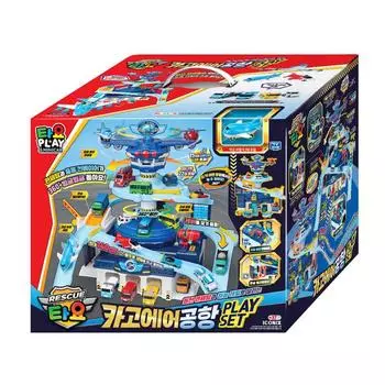 Tayo Маленький автобус спасательный грузовой самолет Tayo мини-автомобиль набор корейская игрушка (ЭКСПРЕСС) 1set