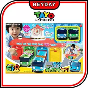 [TAYO] Маленький автобус TAYO Talking Central Garage Play TAYO Garage Play x 1pc