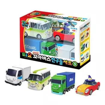 Tayo Special Little Bus Friends Set Часть 5, корейские игрушки