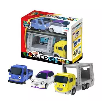 Tayo Special Little Bus Friends Set Часть 6, корейские игрушки