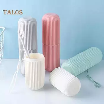 TB Travel Пылезащитный держатель для зубной щетки и зубной пасты, футляр для хранения зелёный