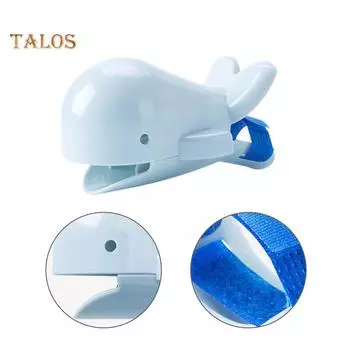 TB водопроводный кран желоб удлинитель носик кран ребенок милый кит защита для мытья рук синий