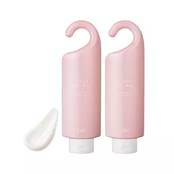 TBC Лечебное молочко для тела 300 г Hanging Wet Whole Body Beauty Body Нежное слабокислотное насыщенное средство для ванны с ароматом свежей розы [Набор 2] Упаковка, увлажняющее,