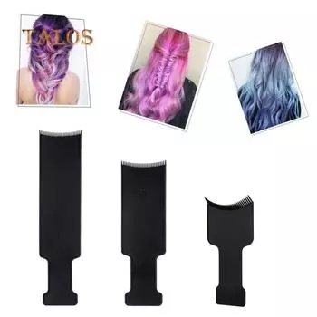 TBC Салон Краска для Ухода За Волосами Окрашивание Плоская Кисть Доска Гребень Набор Парикмахерский Инструмент M чёрный
