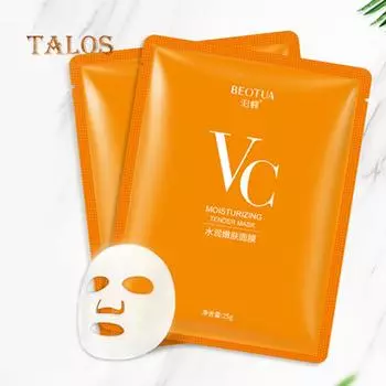 TBC VC Витаминная маска для лица Увлажняющая Контроль жирности Сужение пор Косметический уход за кожей