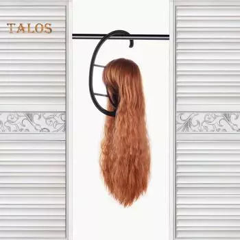 TBH Вешалка для парика Салон Парикмахерская Подвесной шиньон Держатель для шляпы Стенд розы красного