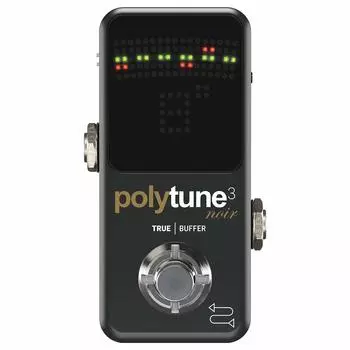 tc электронный полифонический мини-тюнер POLYTUNE 3 NOIR [] чёрный