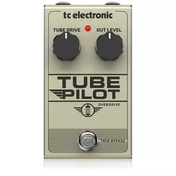 TC Electronic 12AX7 TUBE PILOT OVERDRIVE АНАЛОГОВЫЙ ЛАМПОВЫЙ OVERDRIVE ПЕДАЛЬНЫЙ ГИТАРНЫЙ ЭФФЕКТОР
