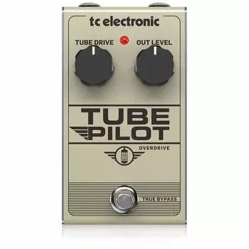 TC Electronic Analog Tube Overdrive Pedal Guitar Effector Analog Circuit Design Equipped with 12AX7 Vacuum Tube Simple Operation True Bypass TUBE