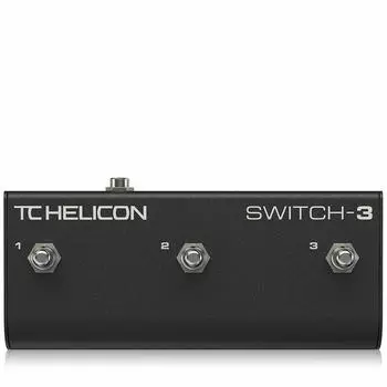 Ножной переключатель TC HELICON SWITCH-3 [] чёрный
