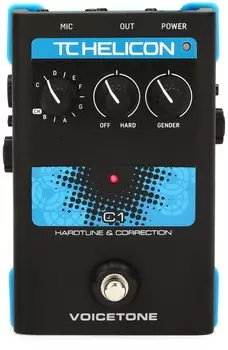 TC-HELICON VoiceTone C1 вокальный эффект (TC Helicon VoiceTone C1)