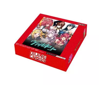 TCG Comic Valkyrie DIVINE CROSS 20 шт. в коробке красный