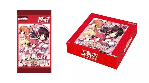 TCG DIVINE CROSS 20 шт. в коробке (ТКГ) КАРНАВАЛ АЛИИ! красный