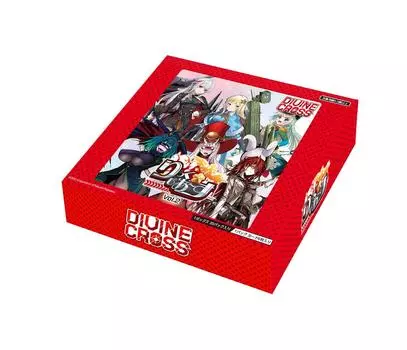 TCG DIVINE CROSS 20 упаковок КОРОБКА RickGears Vol.2 красный