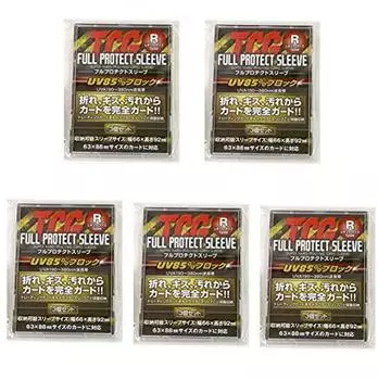 TCG Full Protective Sleeves 3 Pack / Коллекционные карточки / Коллекционные карточки / Чехлы для хранения / Защита от УФ-излучения защищает от царапин, грязи, ударов и пыли