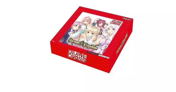 TCG HaremKingdom DIVINE CROSS 20 pack BOX плюс набор pack (ТКГ) красный