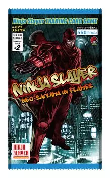 TCG Ninja Slayer КОЛЛЕКЦИОННАЯ КАРТОЧНАЯ ИГРА Booster Pack 6BOX В КОРОБКЕ (ТКГ) # 2 красный