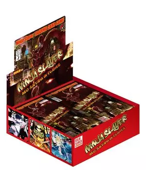 TCG Ninja Slayer КОЛЛЕКЦИОННАЯ КАРТОЧНАЯ ИГРА Booster Pack 20 упаковок КОРОБКА (ТКГ) # 1 красный