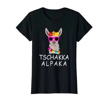 TCHAKKA ALPAKA Позитивное мышление Пословицы понедельника Женская - - Футболка