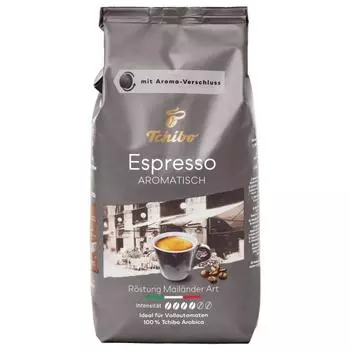 Tchibo Tchibo кофе в зернах эспрессо ароматный 1 кг