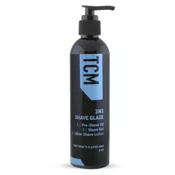 TCM 3N1 Men s Shaving Glaze for a Close Comfortable Shaving 8oz, 8 Fl Oz