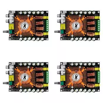 TDA7498E 2.0 Zweikanal-HIFI-Verstrkerplatine 160 Втx2 20 Гц-20 кГц (Шварц)