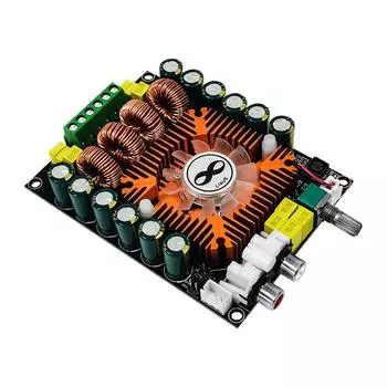 TDA7498E 2.0 Zweikanal-HIFI-Verstrkerplatine 160 Втx2 20 Гц-20 кГц (Шварц)