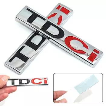 TDCI письмо автомобиль задний багажник наклейка на тело наклейка значок для Цзян Лин Ford чёрный/красный