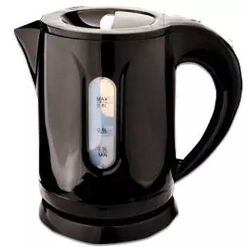 TDP Tokyo Deco электрический чайник черного цвета 800 мл Быстрое кипячение 800 Вт, который кипятит воду только тогда, когда Компактная емкость Безопасность Гигиена Домашний чайник Водонагреватель Пустой