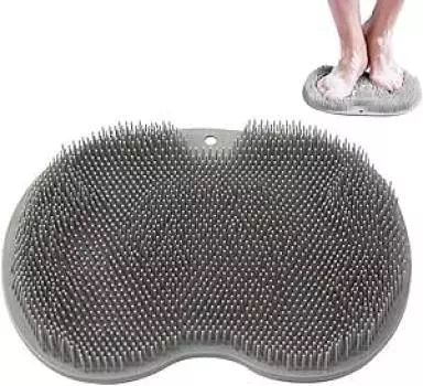 те, у кого проблемы со стопами Средство для удаления запаха ног Щетка для ног Подошва Коврик для мытья ног Мягкий Дезодорант для ног Антибактериальный Для мужчин [От запаха]