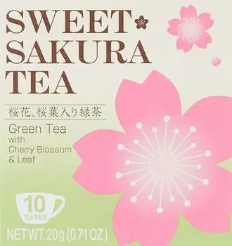 Tea Boutique Sweet Sakura Tea Green Tea Tea Bag 2g x 10P