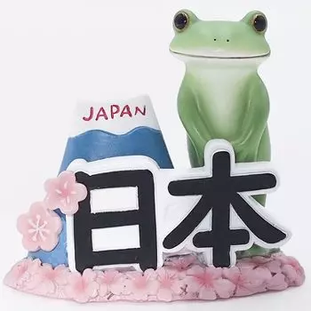 Tea Life Daikai copeu mascot frog frog kopou Japanese hospitality frog D3 cm 621548 W6.2 H5.5