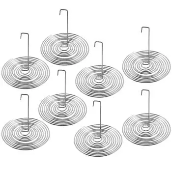 Tea Residue Strainer Teapot Spout Filter Water Kettle Stainless Steel Straining Tool 3.50X3.50X3.20CM серебряный