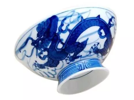 Tea Rice Microwave Dishwasher Made in Arita Furyu Tea Bowl Bowl, Bowl, Large, Safe, Safe, Dragon, Japan, Ware, (Large)