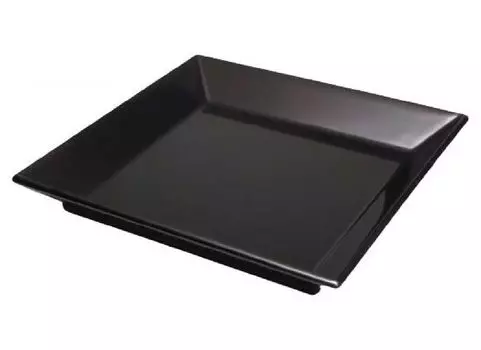 Tea Sencha Sanki viewing Chinese x Shiun made in Japan utensils, utensils, Shin-lacquered four-sided tray, small, tray, tray, item, 16.5 16.5 cm,