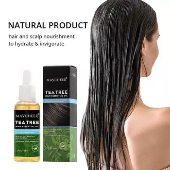 Tea Tree Oil Hair Care Essential Oil 50ml Smooth And Improve Dry And Frizzy Hair Conditioner