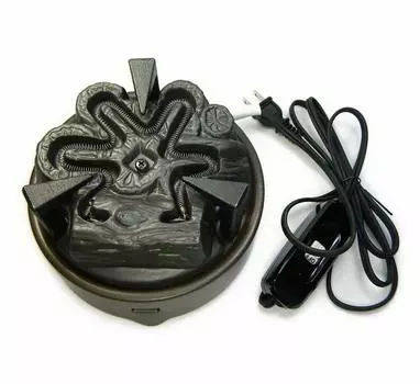 Tea Utensils Kiraku Far Infrared Charcoal Heater with Trivet Electric Heater for Tea Silver and Iron Kettles Yamaki Denki Made in Japan Kettles,