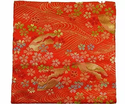 Tea utensils Nishijin old fukusa red type old fukusa Tokumasu tea utensil specialty store