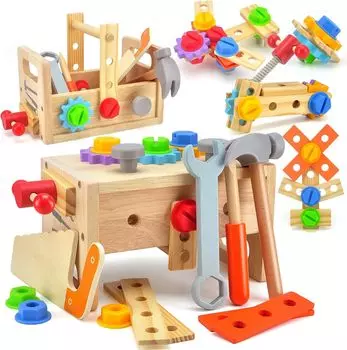 teaching tools recommended by Toy boy tool toy set Ministry of Labor and Welfare food quarantined Popular gift ranking [Montessori professionals]