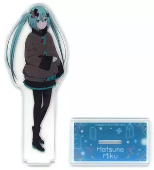 Театральная лотерея SEGA Lucky Lottery The Broken World и Miku Who Sing B Prize Акриловая подставка из закрытой версии Can t [Miku Window s World]