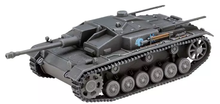 Театральная версия танковой машины Platts Girls StuG III Type F Hippo Team, театральная акриловая подставка, в комплект входит масштабная пластиковая модель и версия! 1/35 ГП72-37
