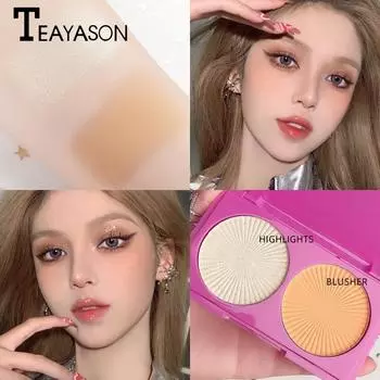 TEAYASON High-gloss Blush Восстанавливающие, блики и сияния тела, осветляющие носовые тени Матовая комбинация теней 01