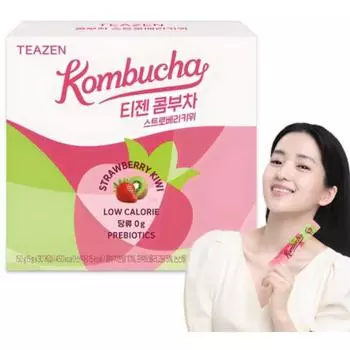 [TEAZEN] Чай Комбуча Клубника Киви #10EA