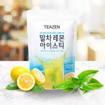 Teazen Чай матча лимонный холодный 500 г, Корея Комбуча