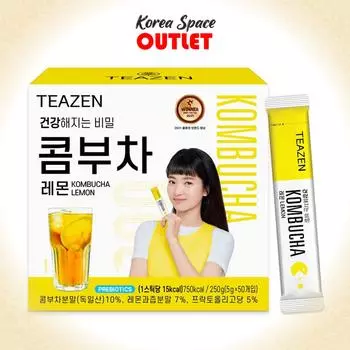 [Teazen] Чайный гриб Teazen с лимоном 50g (5g x 10pcs)