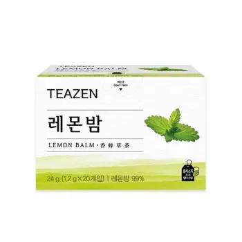 Teazen Чайный гриб Lemon Balm 20 пакетиков, Корея Комбуча